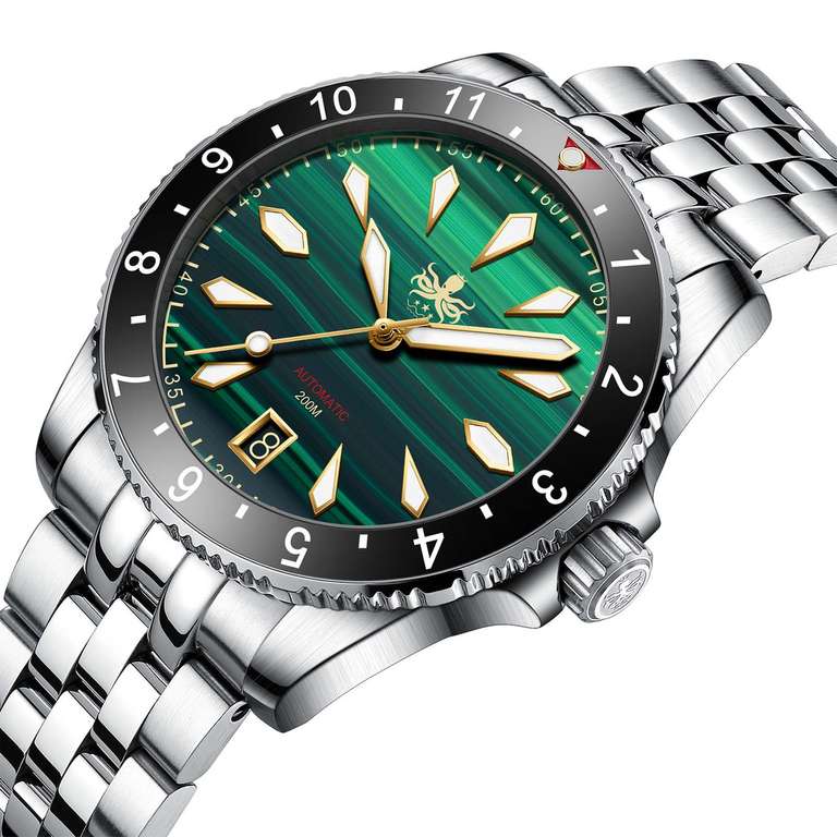 Zegarek diver Phoibos VOYAGER PY035 rabat 55€ (od 254€) na ostatnie sztuki