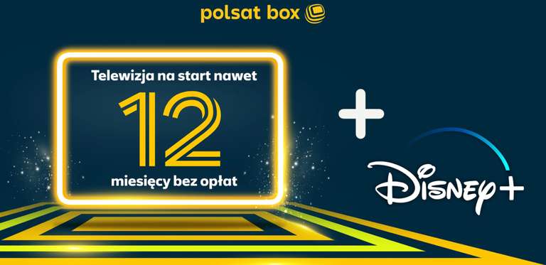 Telewizja satelitarna Polsat Box pakiet S (55 kanałów) i Disney+ przez rok za darmo, umowa na 24-msc (średnio 29 zł miesięcznie) @ Polsatbox