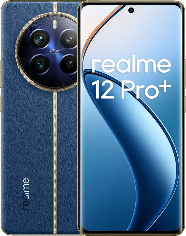 Smartfon REALME 12 Pro+ 12/512GB 5G 6.7" 120Hz Niebieski (w ratach za 2145,64zł)