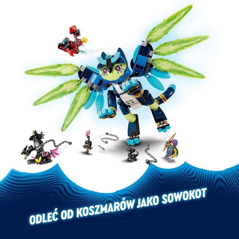 LEGO DREAMZzz 71476 Zoey i sowokot Zian