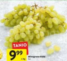 Intermarche: Winogrona białe 1 kg
