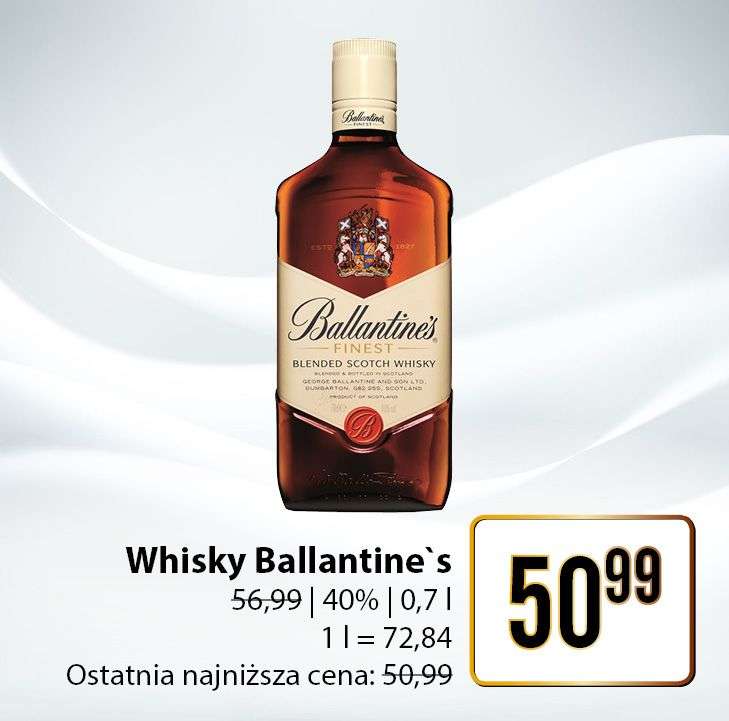 Whisky Ballantine's 0,7 l @Dino