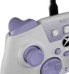 Przewodowy kontroler Xbox PC Turtle Beach REACT-R pad gamepad biało-fioletowy