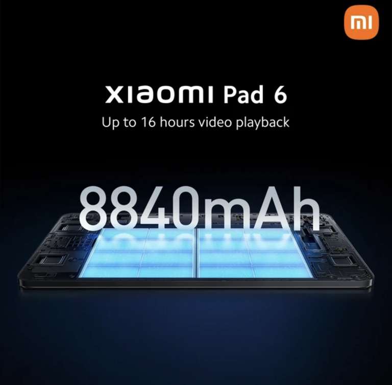 Tablet Xiaomi Pad 6 8GB+256GB wersja globalna 251,15$