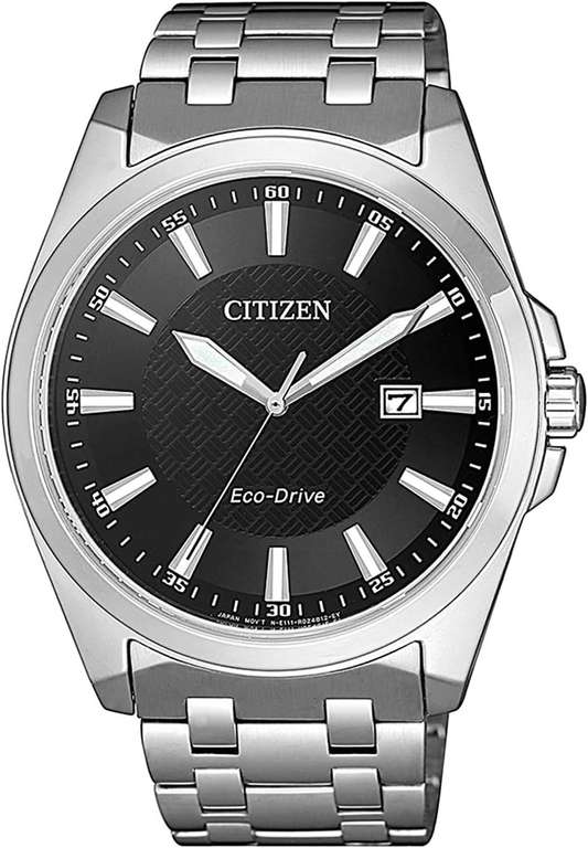 Zegarek męski Citizen Eco-Drive, BM7108-81E - szkło szafirowe, stalowa bransoleta