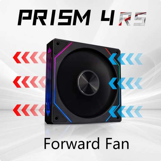 4x Wentylator Prism 4 RS 120mm PWM ARGB 34,66 zł/szt (kod nie działa kupując w $)
