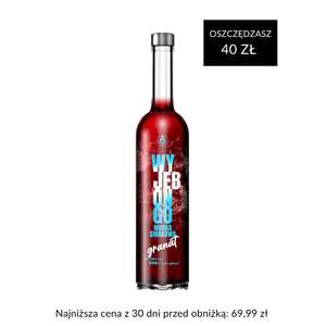 Wódka Wyjebongo Granat 500ml 0,5l 38%. Browar Tenczynek