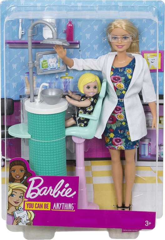 Lalka Barbie dentystka FXP16