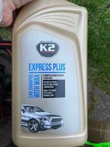 Szampon samochodowy K2 1 litr z woskiem