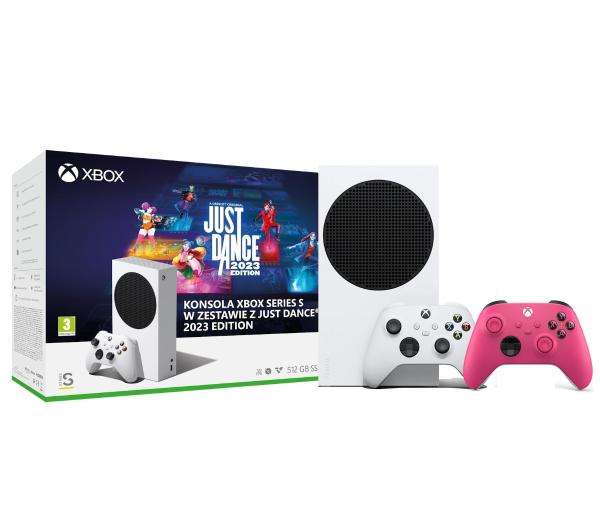 Konsola Xbox Series S - 512GB - dodatkowy pad (różowy) - Just Dance 2023