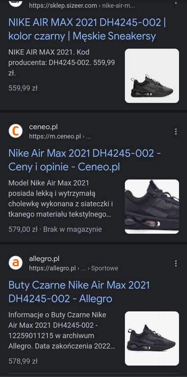 Buty Nike air max 2021