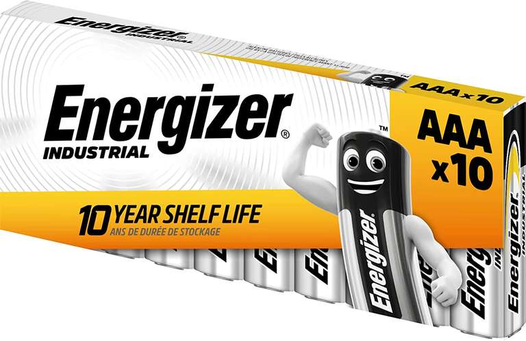 Baterie AAA Energizer Industrial (10 sztuk)