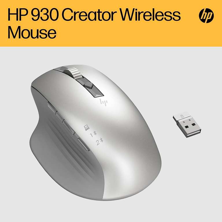 Mysz bezprzewodowa HP 930 Creator (podobna do Logitech MX Master) - możliwe 190 zł
