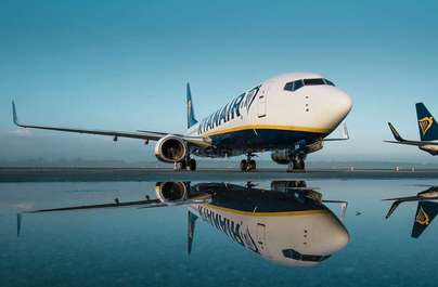 RYANAIR - błyskawiczna wyprzedaż na loty z...