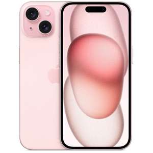 Smartfon APPLE iPhone 15 128GB 5G 6.1" Różowy
