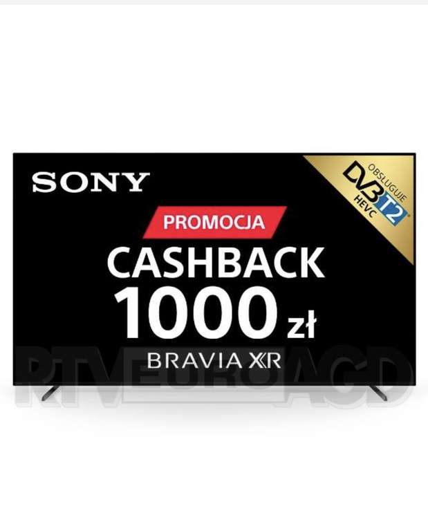 Telewizor Sony XR-65A84K DVB-T2/HEVC + cashback 1000zł