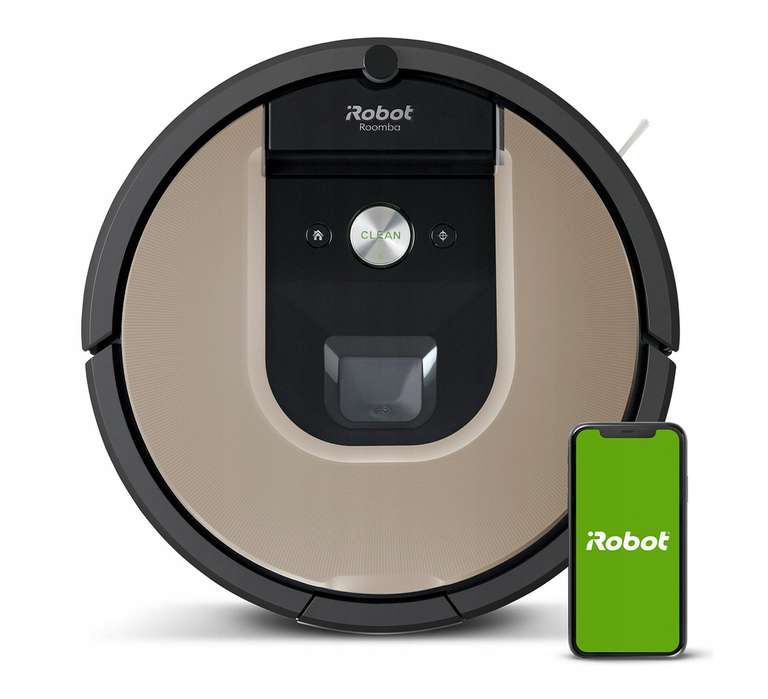 Robot sprzątający IROBOT Roomba 974 (75 min pracy - 185 m2, zbiornik 0,6 l, 58 dB, apka), dostawa ze sklepu, więcej info w opisie @ Neonet