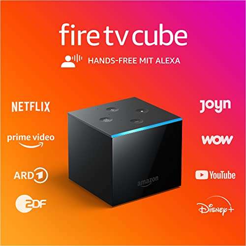 Fire TV Cube, 2nd gen, 4K Ultra HD, Alexa, Amazon.de