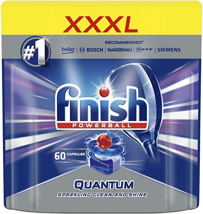 Kapsułki FINISH Quantum 60 regularne (darmowa dostawa z PRIME bądź od 40 zł)