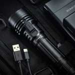 Latarka Sofirn C8L 3100lm, stabilne 1100 lumenów 2h. 30 min ponad 2000 lm USB-C