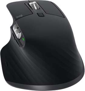 Mysz Logitech MX Master 3 (Bluetooth / 2,4 GHz, szybkie przewijanie, 4000 DPI, 7 przycisków). Kolor czarny i szary. Możliwe 10€ mniej