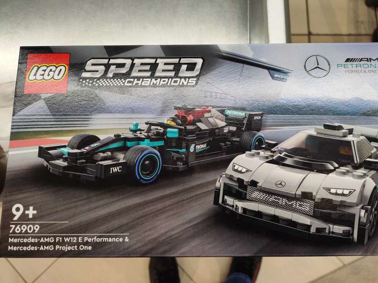 LEGO Speed Champions 76909 Mercedes AMG F1 & Project One Auchan Janki
