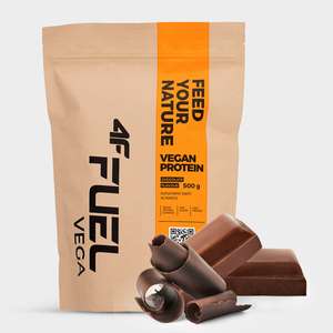 Izolat białek roślinnych 4F FUEL-VEG001 czekolada - 500g