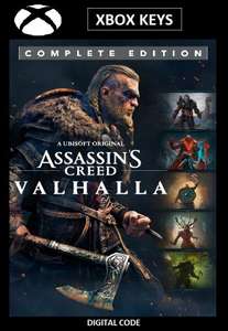 Assassin's Creed Valhalla Complete Edition AR XBOX One CD Key - wymagany VPN