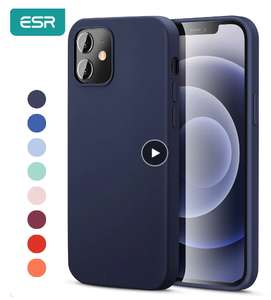 Silikonowe etui ESR na iPhone 12 Mini / Pro / Max, 8 kolorów do wyboru | Wysyłka z CN | xx | @ Aliexpress