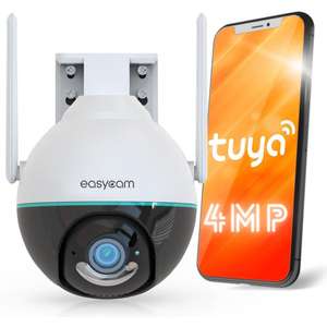 Kamera IP EasyCam obrotowa zewnętrzna WiFi Tuya 4MP 4x zoom EC-4PT4L @ Eltrox