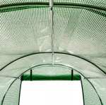 Tunel foliowy szklarnia 13,5 m² 450x300x200 zielony