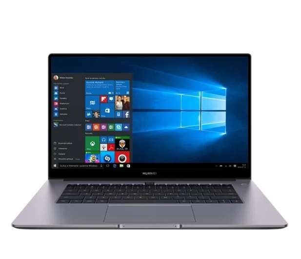 Laptop biznesowy Huawei MateBook B3-520 (i5-1135G7/8GB/512/Win10P, aluminiowa obudowa, odwzorowanie 100% sRGB) @ x-kom