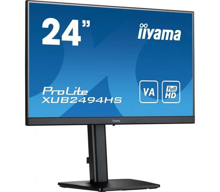 Monitor iiyama ProLite XUB2494HS-B2 24" VA LED, 4ms, 75Hz, HDMI, DP