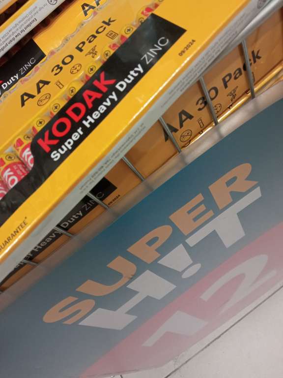 Baterie AA 1,5V Kodak komplet 30 sztuk