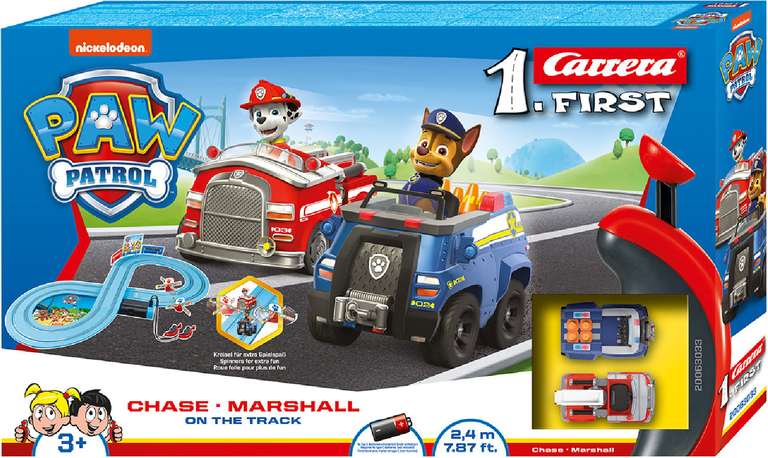 Carrera 1 First Paw Patrol On The Track 2,4M 63033