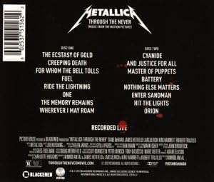 Metallica - Through the Never, 2x płyta CD