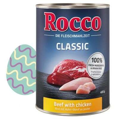 Puszka Rocco 400g 4,08 zł rabat 40%( możliwe 3,67)
