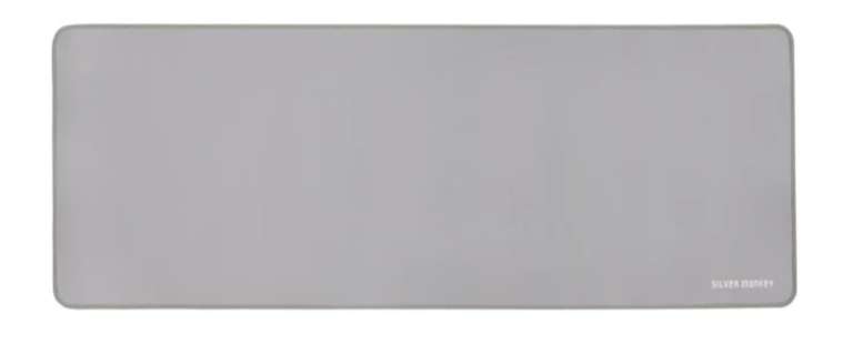 Podkładka pod mysz XL Silver Monkey szara (800 x 300 mm, antypoślizgowy spód, obszyte krawędzie) @ x-kom