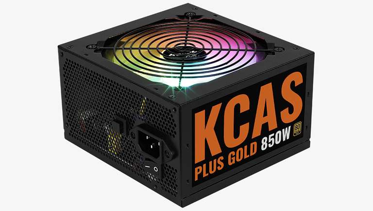 Zasilacz AEROCOOL KCAS Plus RGB 850W Gold