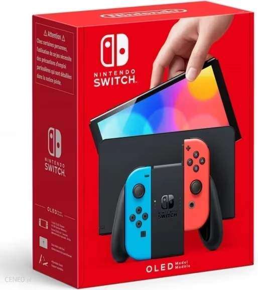 Konsola Nintendo Switch OLED Red & Blue / White 257.06$