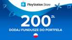 PlayStation Network Karta 200 za 164,61, 100zl za 85,48