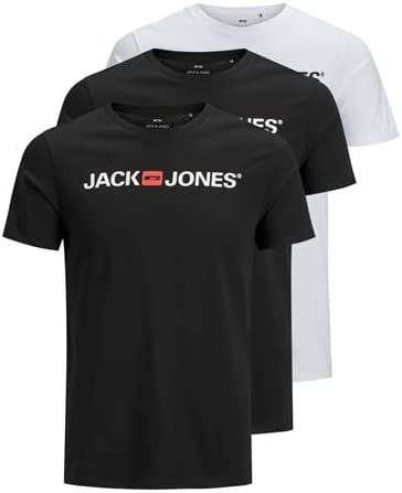 3-pak T-shirtów Jack & Jones (3 kolory)