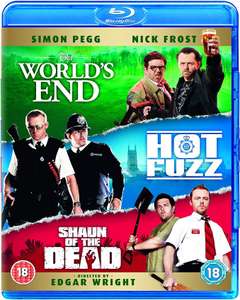 Shawn of the dead / Hot fuzz / World`s end - blu-ray (brak PL)