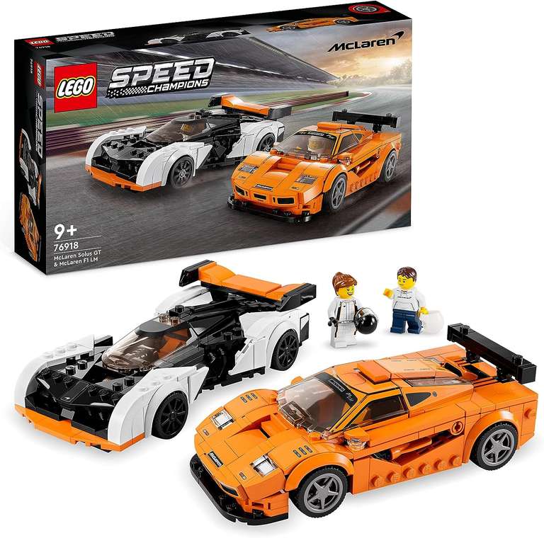 LEGO 76918 Speed Champions - McLaren Solus GT i McLaren F1 LM