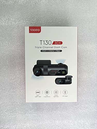 Wideorejestrator Viofo T130 3ch 199.6€, możliwe 194.6€