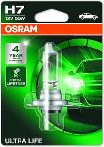 Żarówka H7 55W 12V Osram Ultra Life 4x dłuższe działanie(Dostawa 0zl z Amaz. Prime) AMAZON