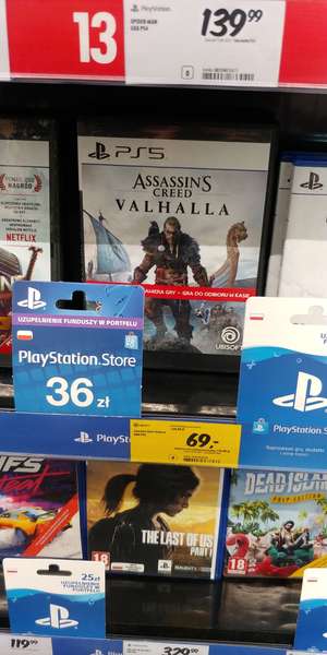 Gra Assassin’s Creed: Valhalla PS5 (wybrane sklepy)