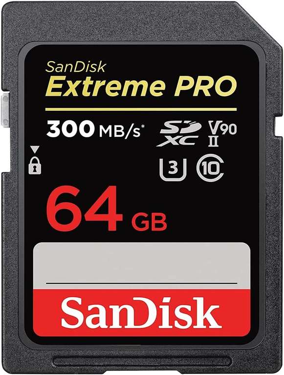 Błąd cenowy Karta Pamięci SD (nie micro SD) Sandisk Extreme PRO 64 GB V90!!!