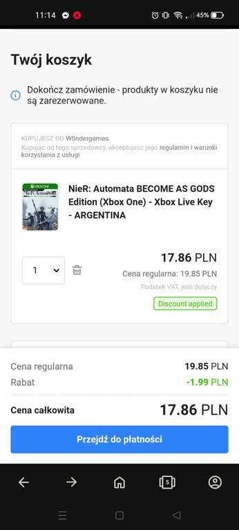 NierR Automata Become as Gods edition, xbox, VPN Argentyna, G2A