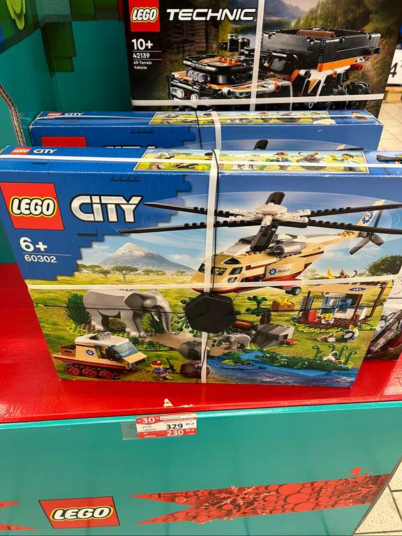 Lego City na ratunek dzikim zwierzętom 60302
